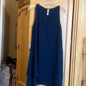Milla Elegant Navy Blue Sleeveless Dress size small